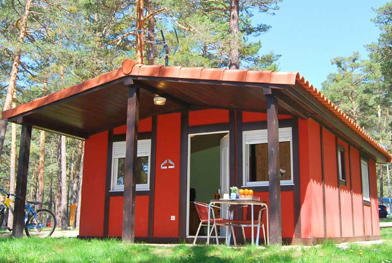 bungalows camping urbion soria